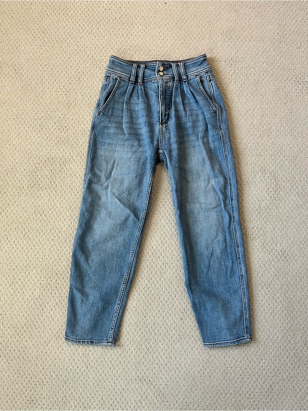 Anthropologie High-Rise Light Blue Denim Jeans